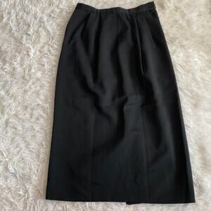 La Chine Petites Pencil Straight Skirt for Women 30" Long , Black, 26"Waistline‎